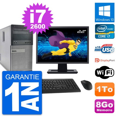 Tour dell 990 ecran - ecran, 22"