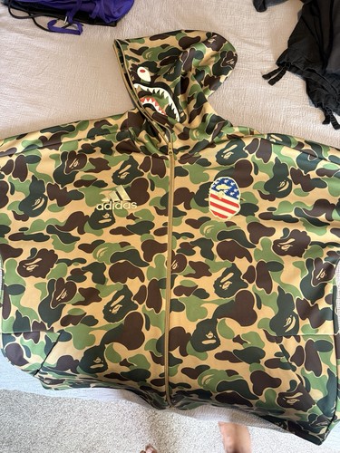 Felpa con cappuccio 2xl - felpa, bape