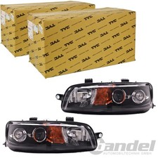 2x FARI TYC H1/H1 SINISTRO+DESTRO per FIAT PUNTO 188 MK2 PRIMA FACELIFT 2003
