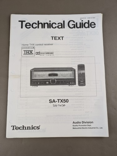 Technics home thx control - thx,