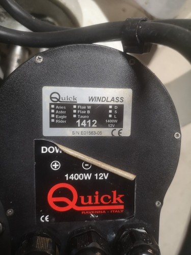 Verricello salpa ancora quick - salpa,