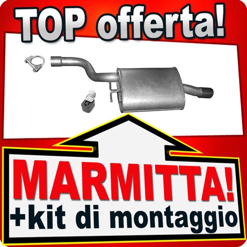 Silenziatore posteriore per - posteriore,
