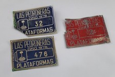 Vecchie targhe patente di