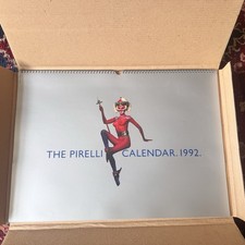 1992 pirelli calendar box - 1992, in