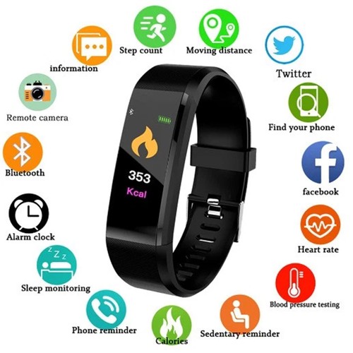 Nero nuovo fitbit smart watch - nuovo,