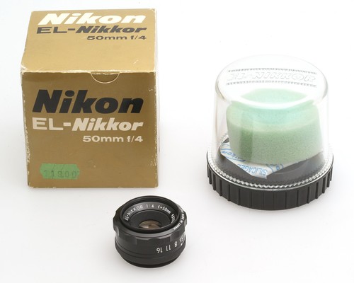 Nikon nikkor obiettivo - nikon, el-nikkor