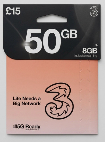 Carta sim three pay - carta,