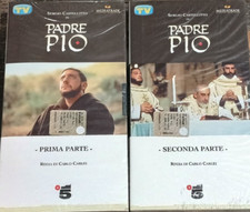 PADRE PIO 2 VHS VIDEOCASSETTE NUOVE SIGILLATE