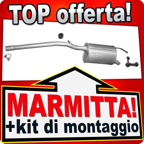 Silenziatore posteriore per - silenziatore,
