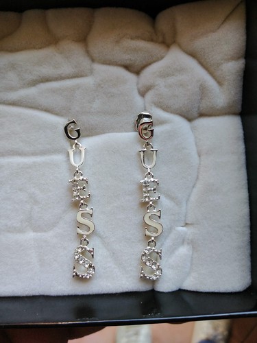 Orecchini guess acciaio - orecchini,