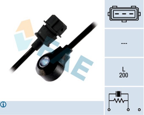 Sensore battito fae 60136 per - battito,