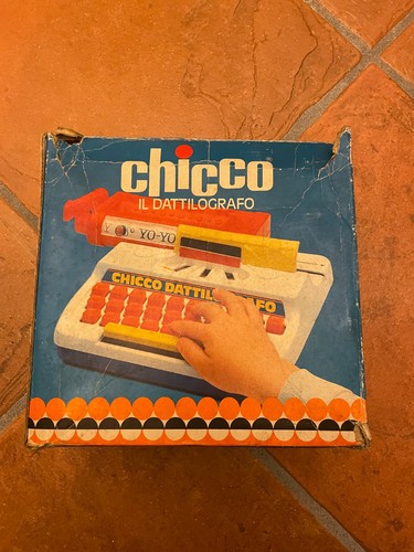 Vintage chicco dattilografo - chicco,
