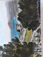 Cartolina Antica Erice Quartiere Spagnolo 1951 Viaggiata