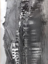 Cartolina Antica Ranzano Lago Delle Trote 1964 BN Vg Animata