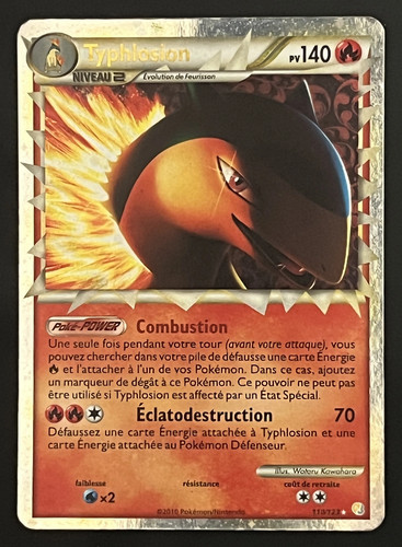 Typhlosion 110 123 - 🇫🇷, 110/123