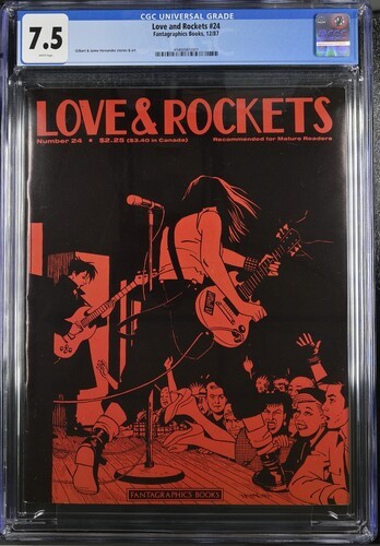 Love and rockets cgc - rockets, #24