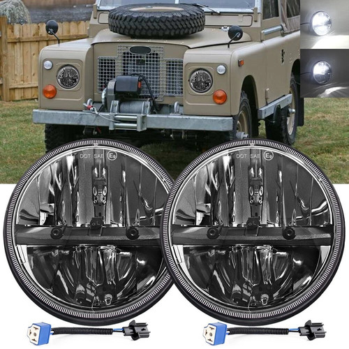 Fari led neri omologati - led,
