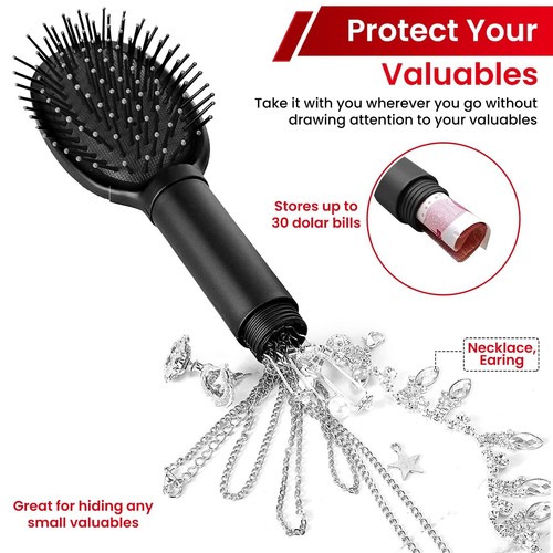 Spazzola per capelli scomparto