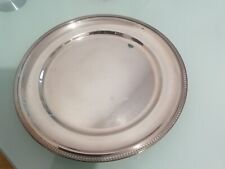 vassoio  sottopiatto argento