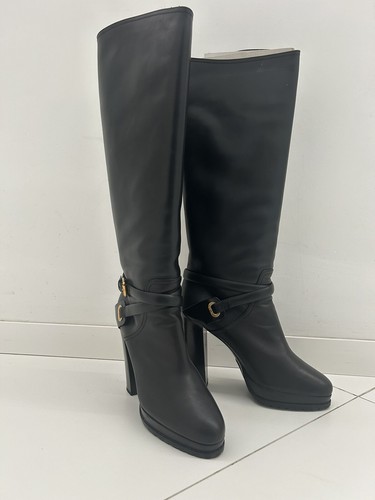 Stivali alti ralph lauren neri - stivali,