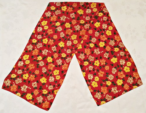 Sciarpa vintage autentica arte - sciarpa,