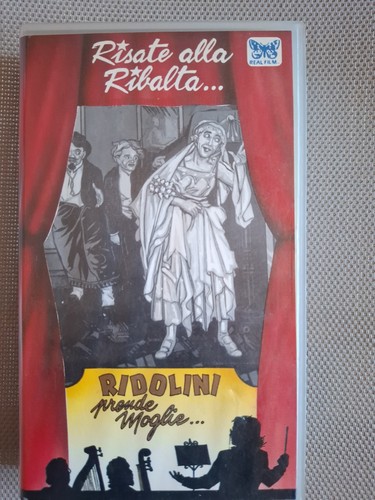 Vhs ridolini prende moglie - vhs.,