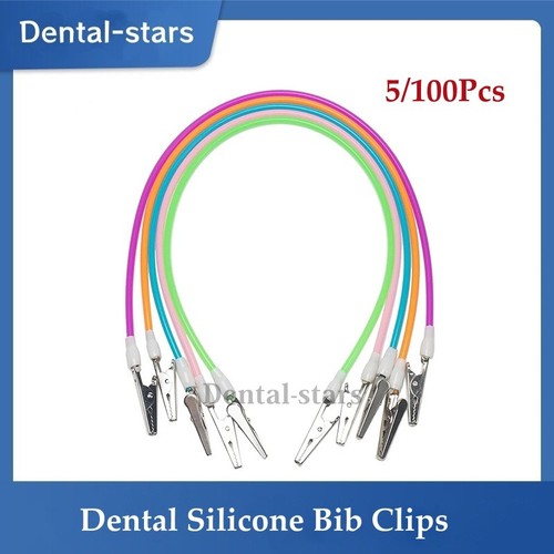 5/100 pezzi clip bavaglini