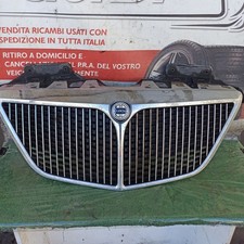 Griglia Anteriore Mascherina Paraurti Logo Stemma Lancia Phedra 2008 Cromata