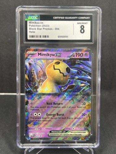 Carta pokémon mimikyu - carta,