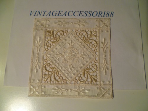 Inserto pizzo ecru beige - ecru,