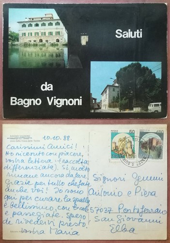 Saluti bagno vignoni 1988 - da,
