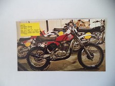 - RITAGLIO DI GIORNALE ANNO 1975 - MOTO APRILIA SCARABEO CROSS 125 HIRO