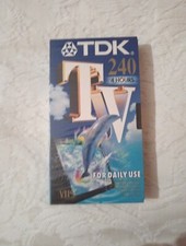 Vhs Tdk Tv 240 Vergine Tape