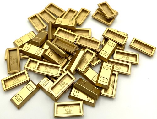 Lego new metallic gold - lego,