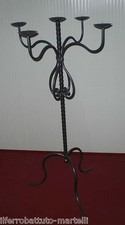 Candelabro in Ferro Battuto 
