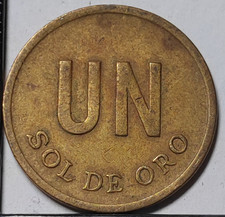 1 Sol de oro 1976 Pérou Peru