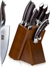 Set Coltelli Da Cucina, 8 Pezzi Set Di Coltello Da Cucina Giapponesi Super Steel