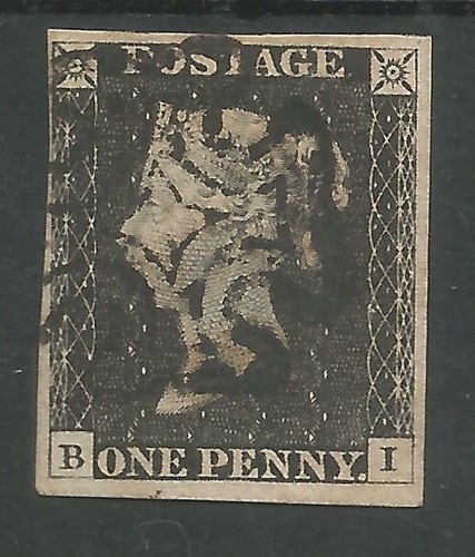 1840 penny nero 3 - penny,