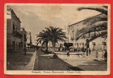 CERIGNOLA - FONTANA E PALAZZO