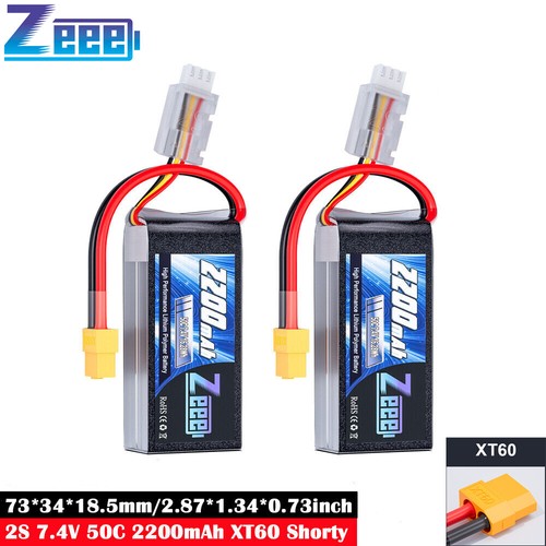Zeee short 2200mah 2s - short,
