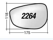 Per Mazda CX-30 dal 2019 Vetro