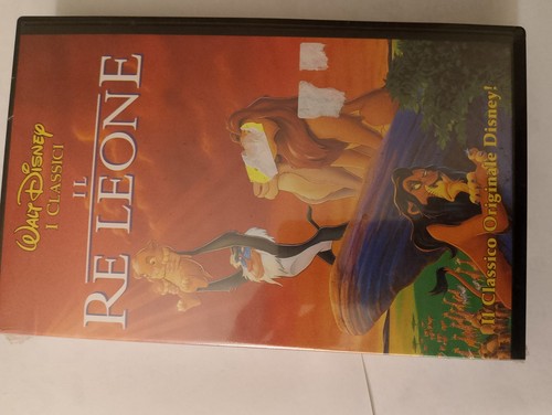 Vhs disney originale - disney, re