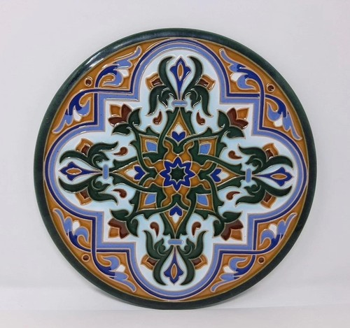 Piatto ceramica dipinto mano - ceramica,