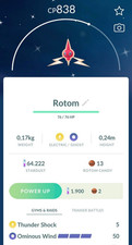 Shiny Rotom - P T C - Leggi Descrizione - OFFERTA