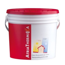 Pittura Interni 5 L Bianco ATRIATHERMIKA Traspirante Pareti Ambienti Umidi