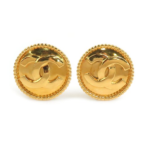 Orecchini clip con logo - a,