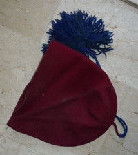 Fez Bersaglieri militare - Esercito Italiano - originale - usato  berretto