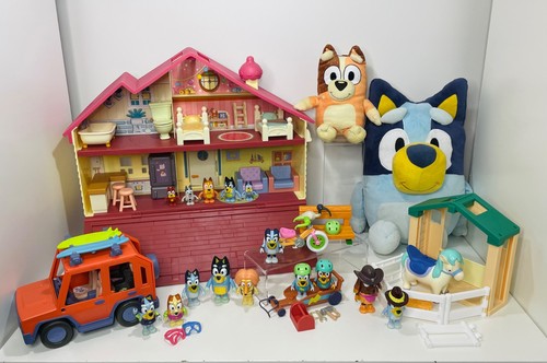 Bluey house playset - house, auto