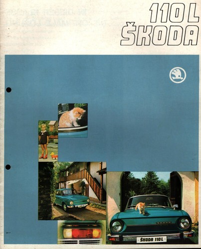 Brochure skoda 110 anni 70 - anni,