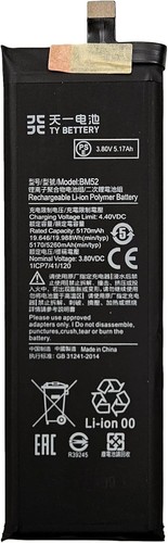 Bm52 batteria compatibile - ty,